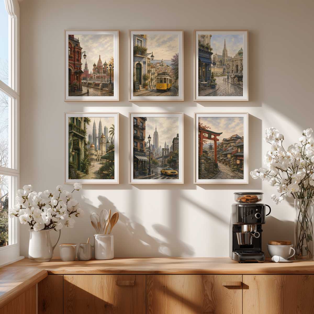 New York USA Travel Wall Art - Vintage (Digital Download)
