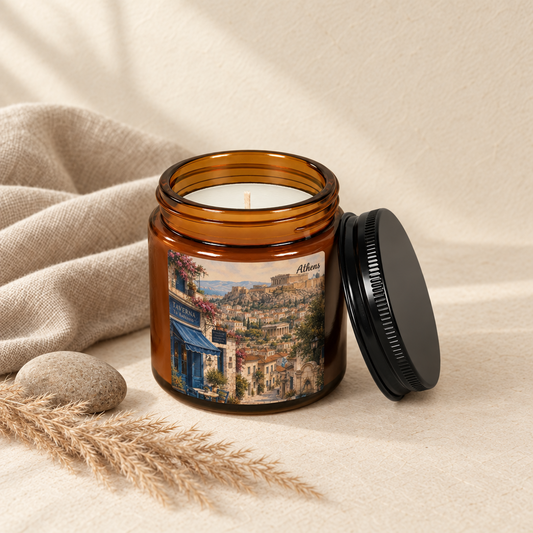 Athens Travel Candle