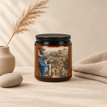 Athens Travel Candle