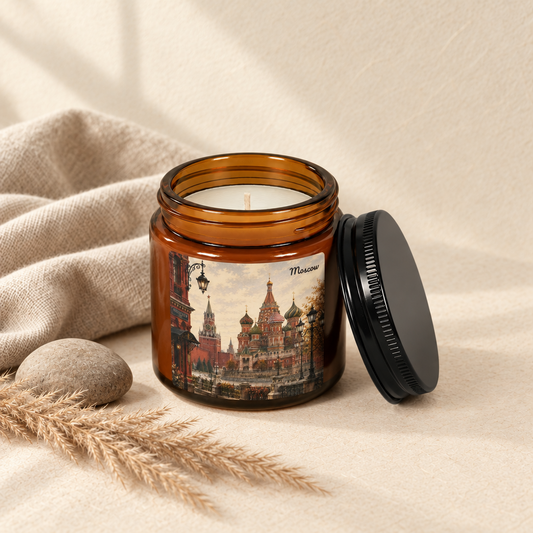 Moscow Travel Candle