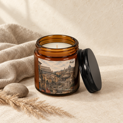 Rome Travel Candle