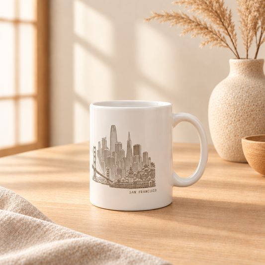 San Francisco Skyline Ceramic Mug
